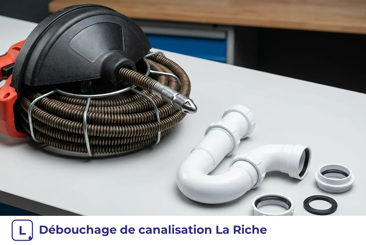 Débouchage de canalisation à La Riche