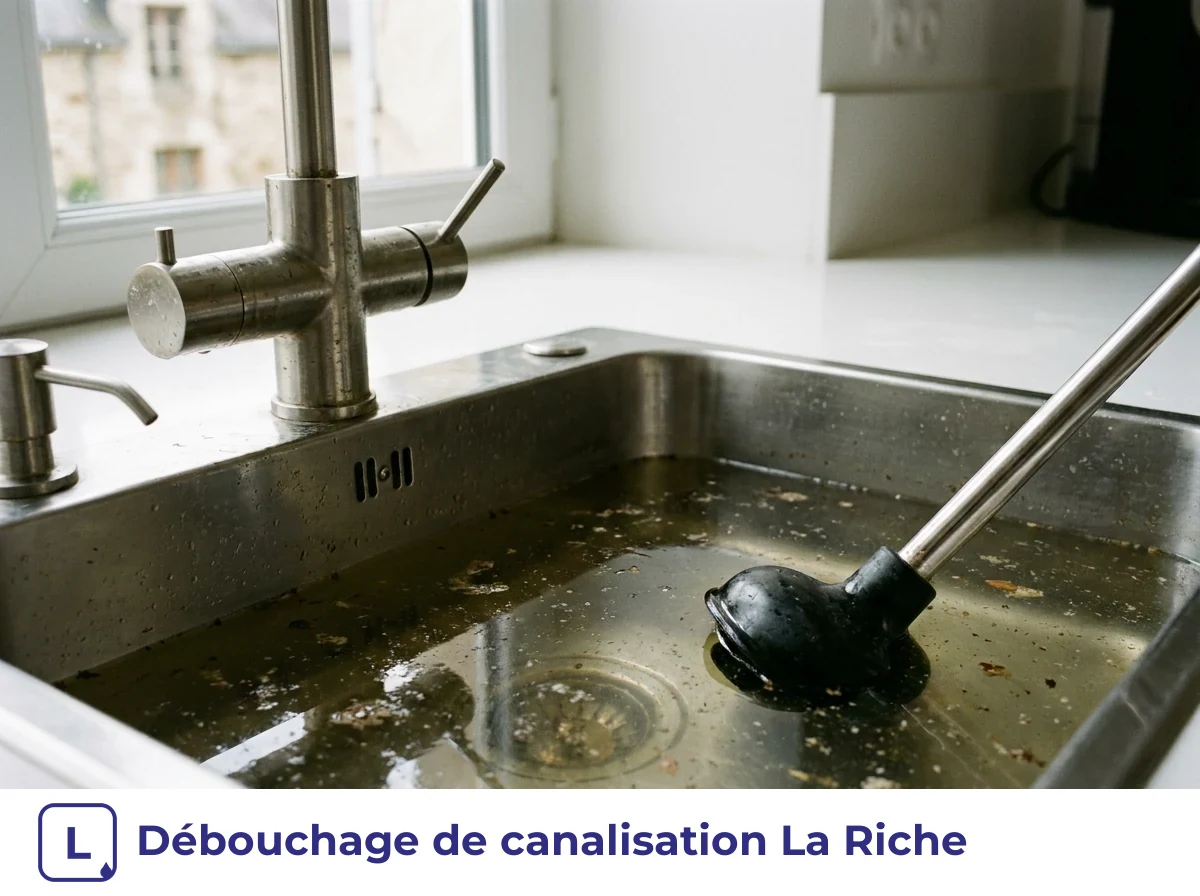 Débouchage de canalisation à La Riche