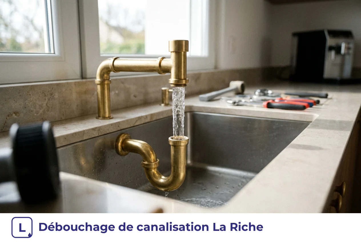 Débouchage de canalisation à La Riche