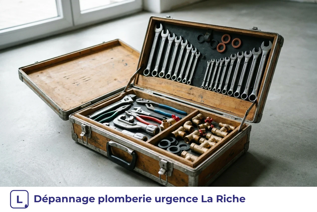 Dépannage plomberie urgence à La Riche