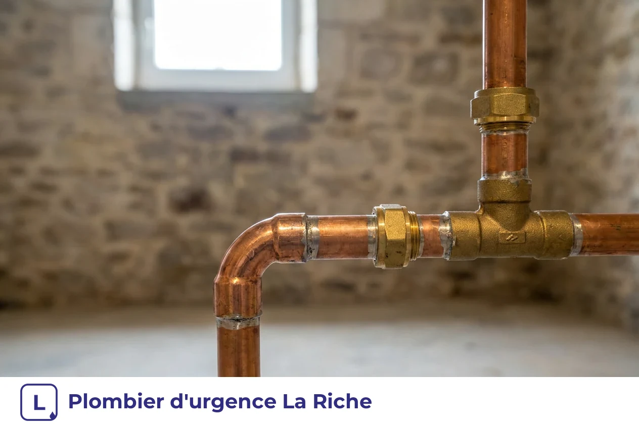 Plombier d'urgence à La Riche