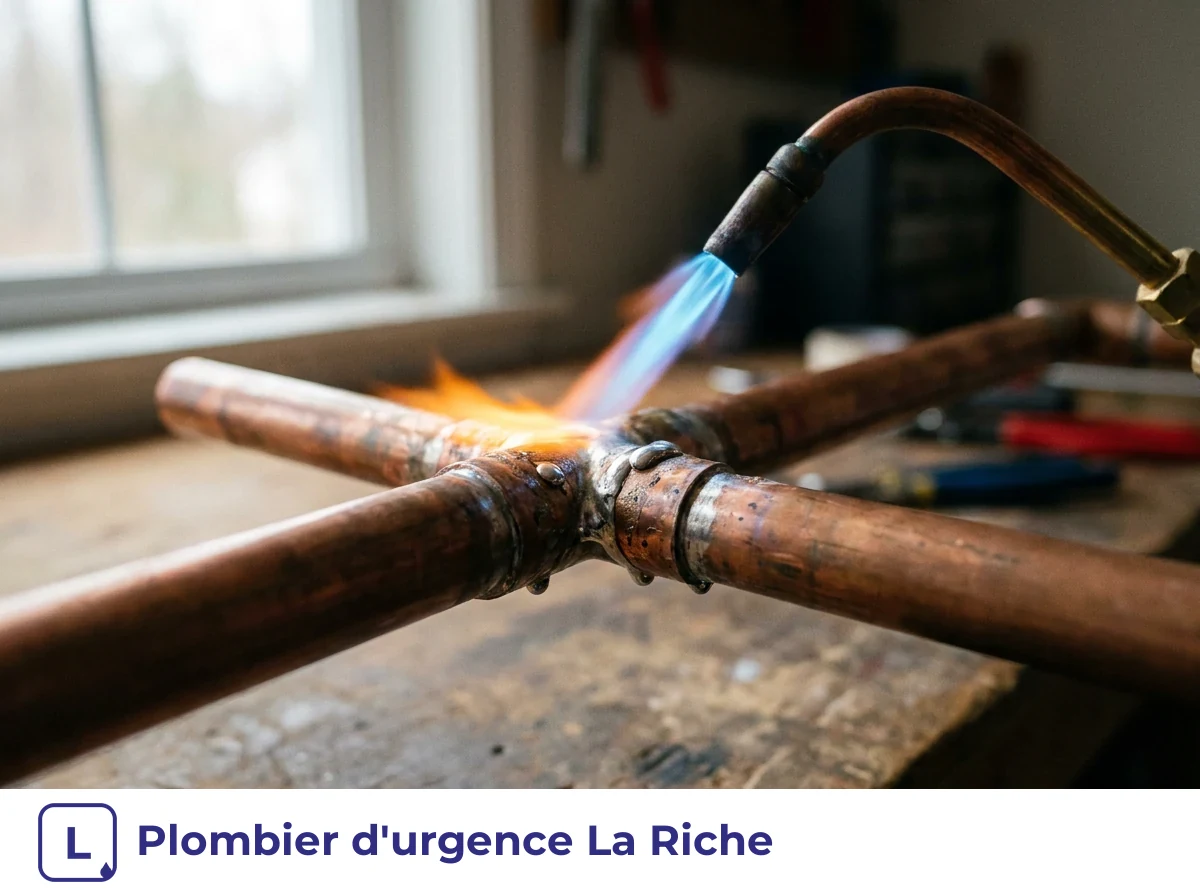 Plombier d'urgence à La Riche
