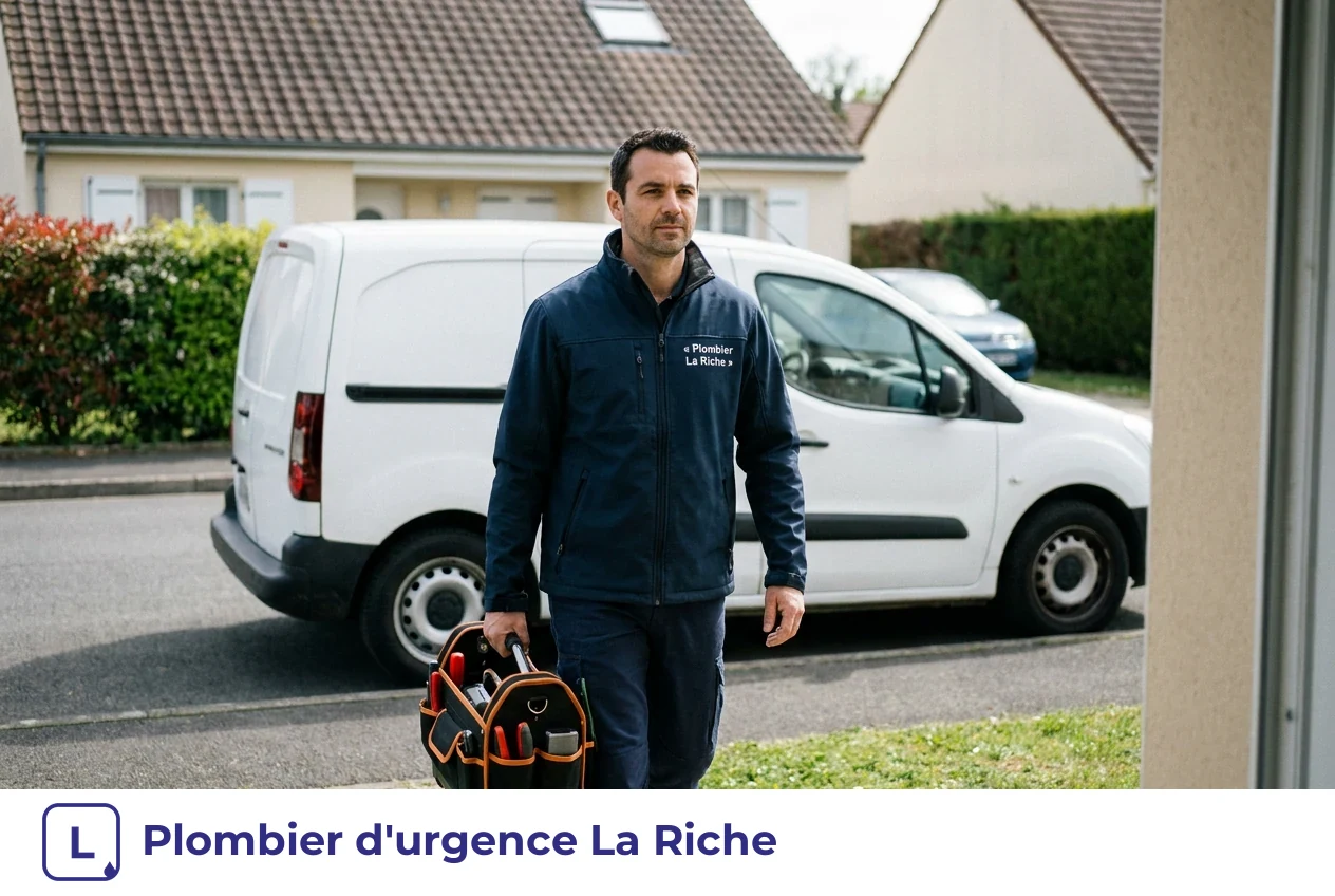 Plombier d'urgence à La Riche
