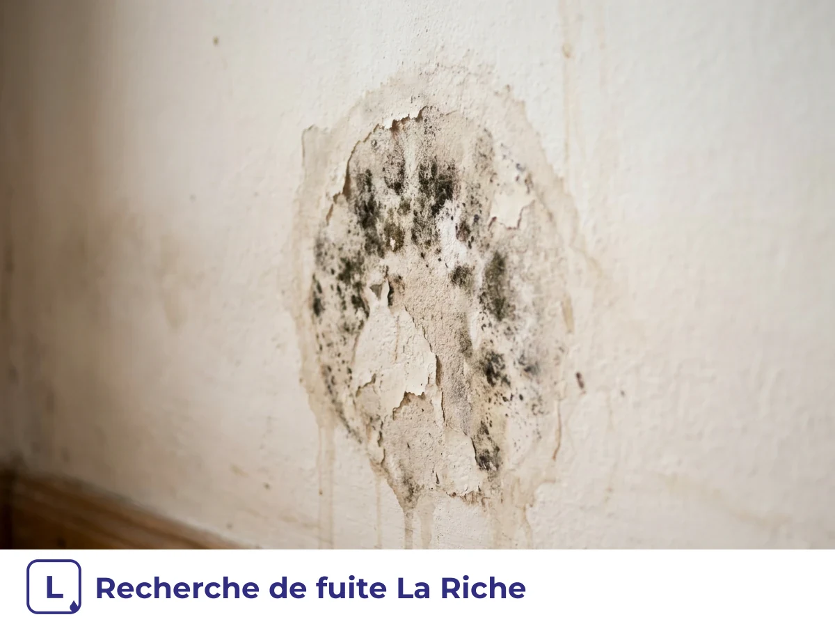 Recherche de fuite à La Riche