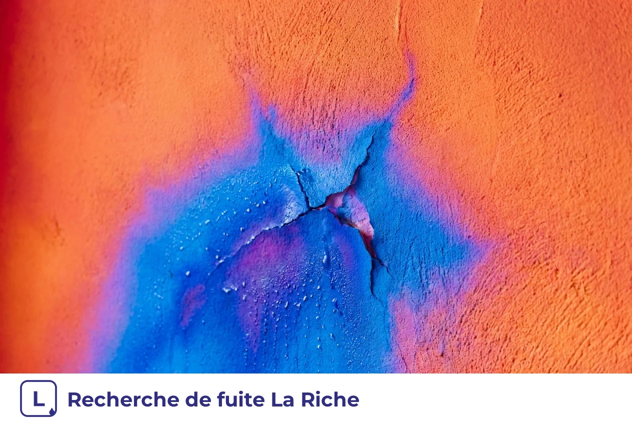Recherche de fuite à La Riche