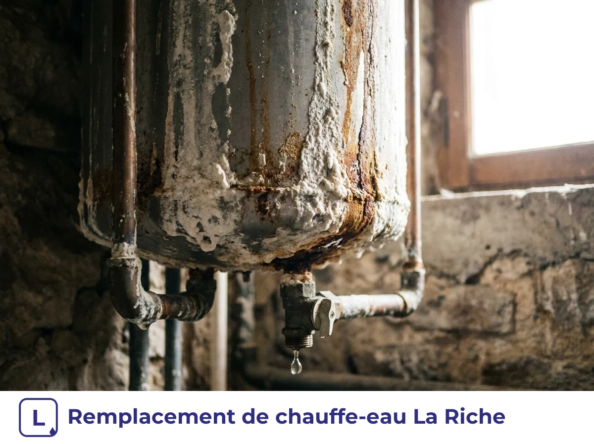 Remplacement de chauffe-eau à La Riche