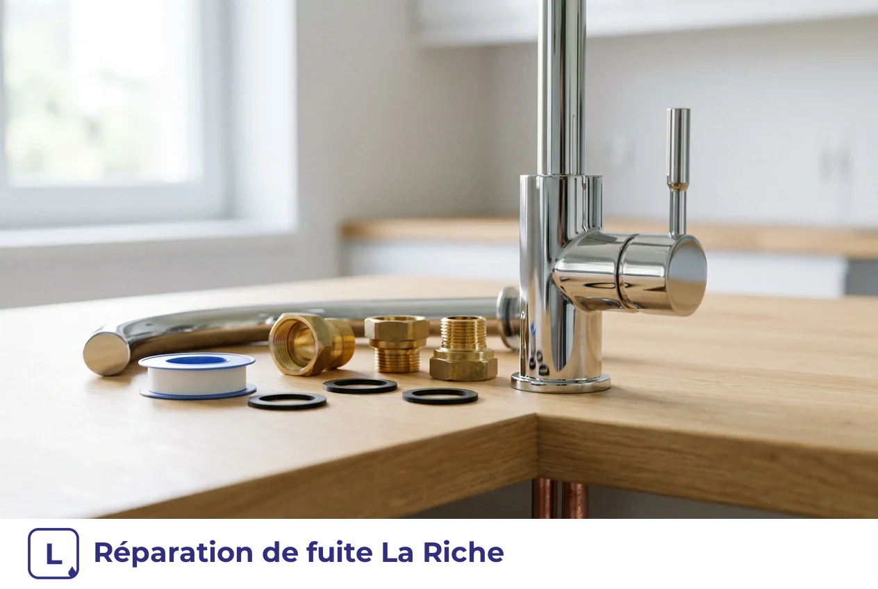 Réparation de fuite à La Riche