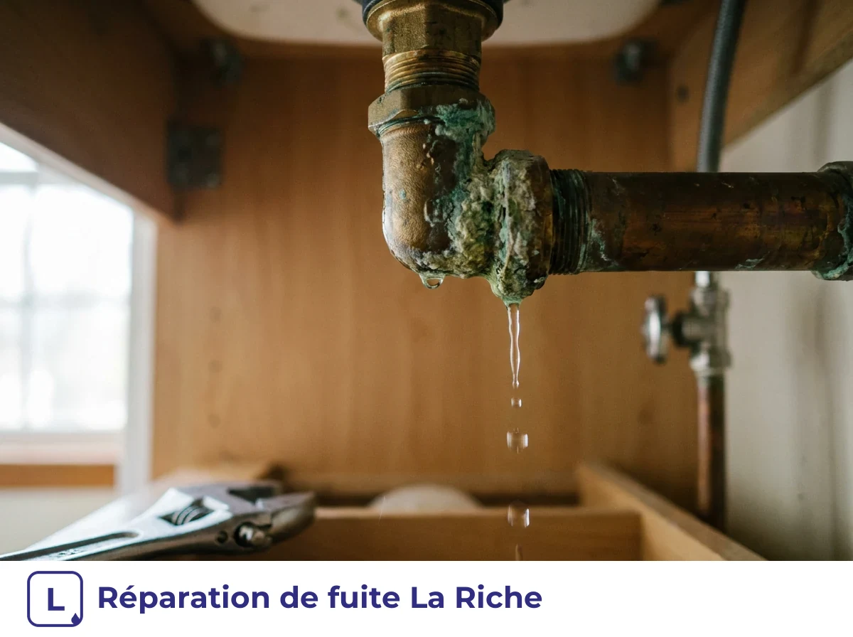 Réparation de fuite à La Riche