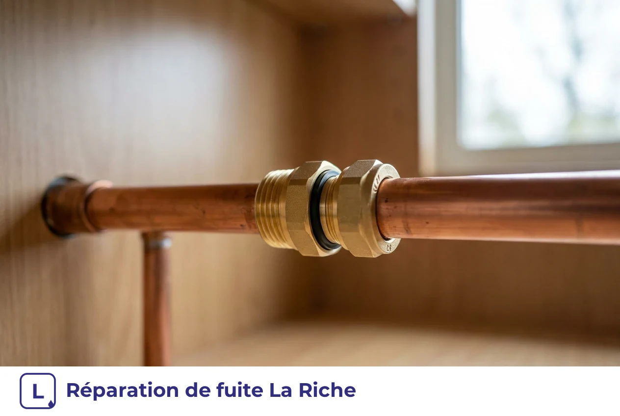 Réparation de fuite à La Riche