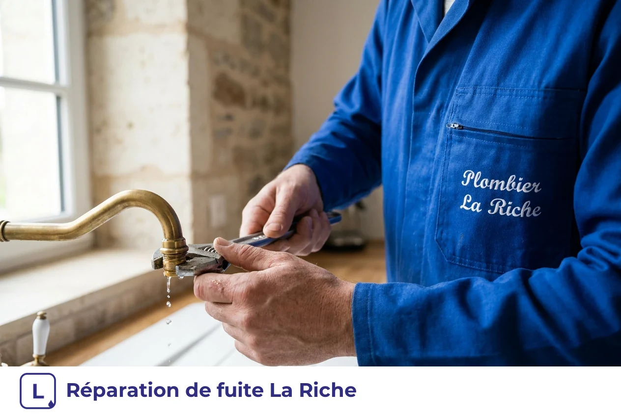 Réparation de fuite à La Riche
